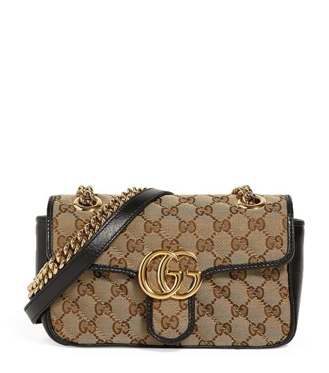 gucci black small bag|gucci small shoulder bag black.